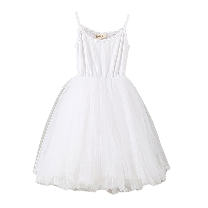 Puffed Tulle Dress | (7 Colors)
