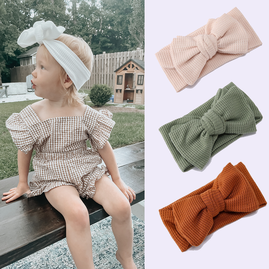 Oversized Penny Bow | (9 Colors)