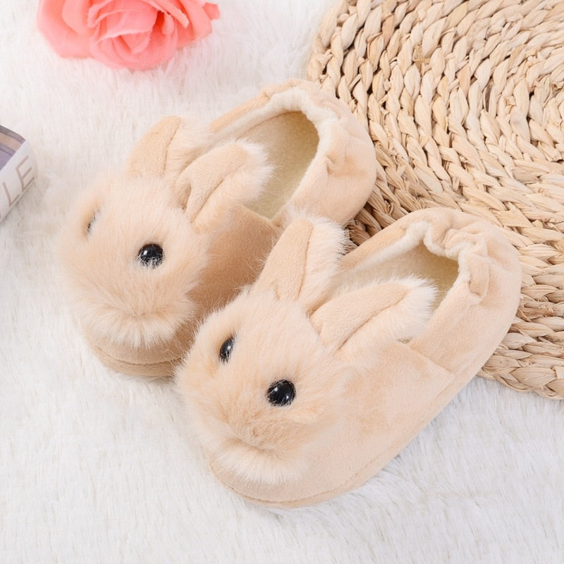 Fluffy Bunny Slippers